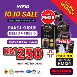 PAKEJ SUPER JIMAT 10.10 SALE!(BELI 3 PERCUMA 3)